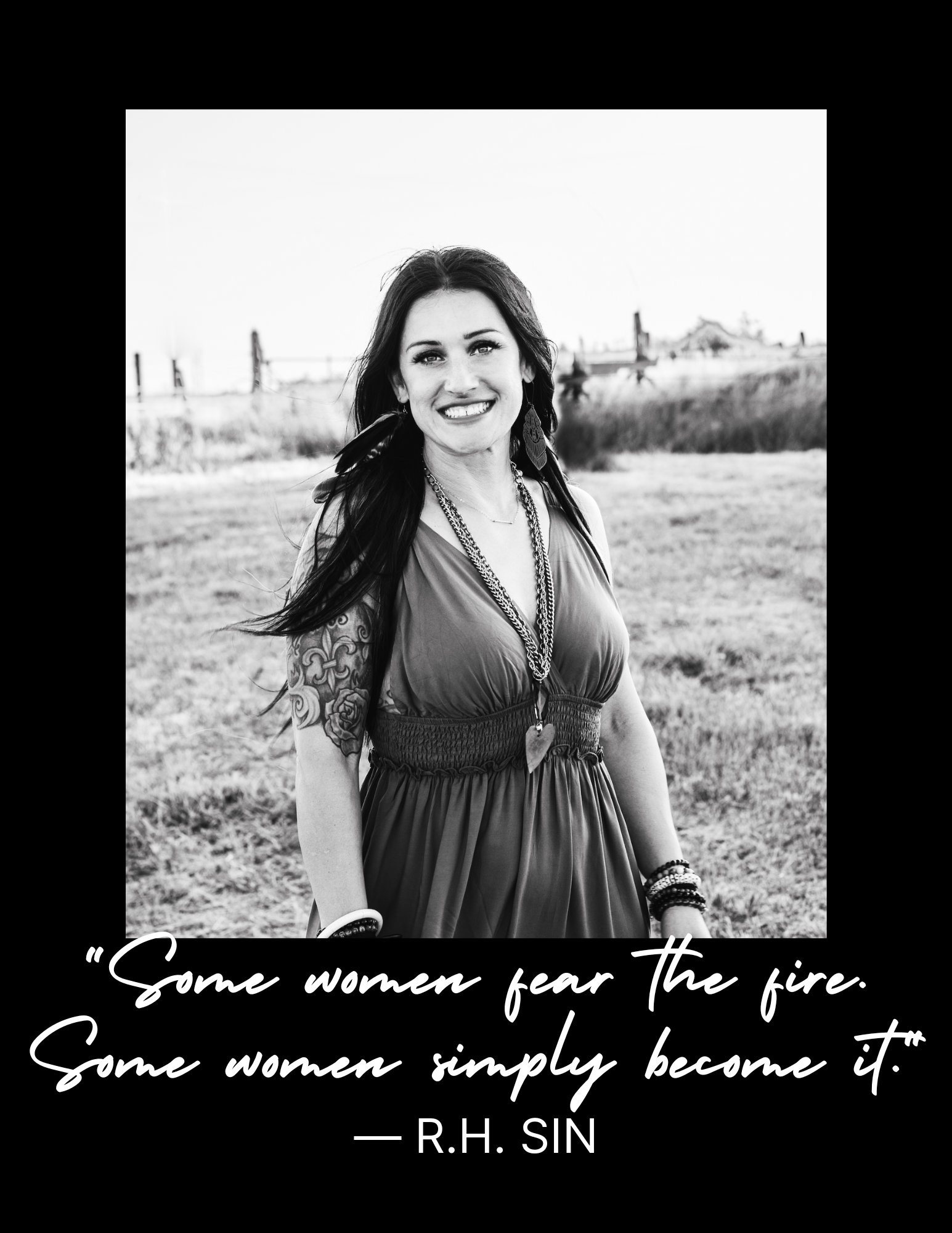 Lindsey – Founder of Raven Design House Portrait of Lindsey, Founder and Creative Director of Raven Design House, seated in a modern, minimal space — representing the bold, intentional spirit behind the brand.