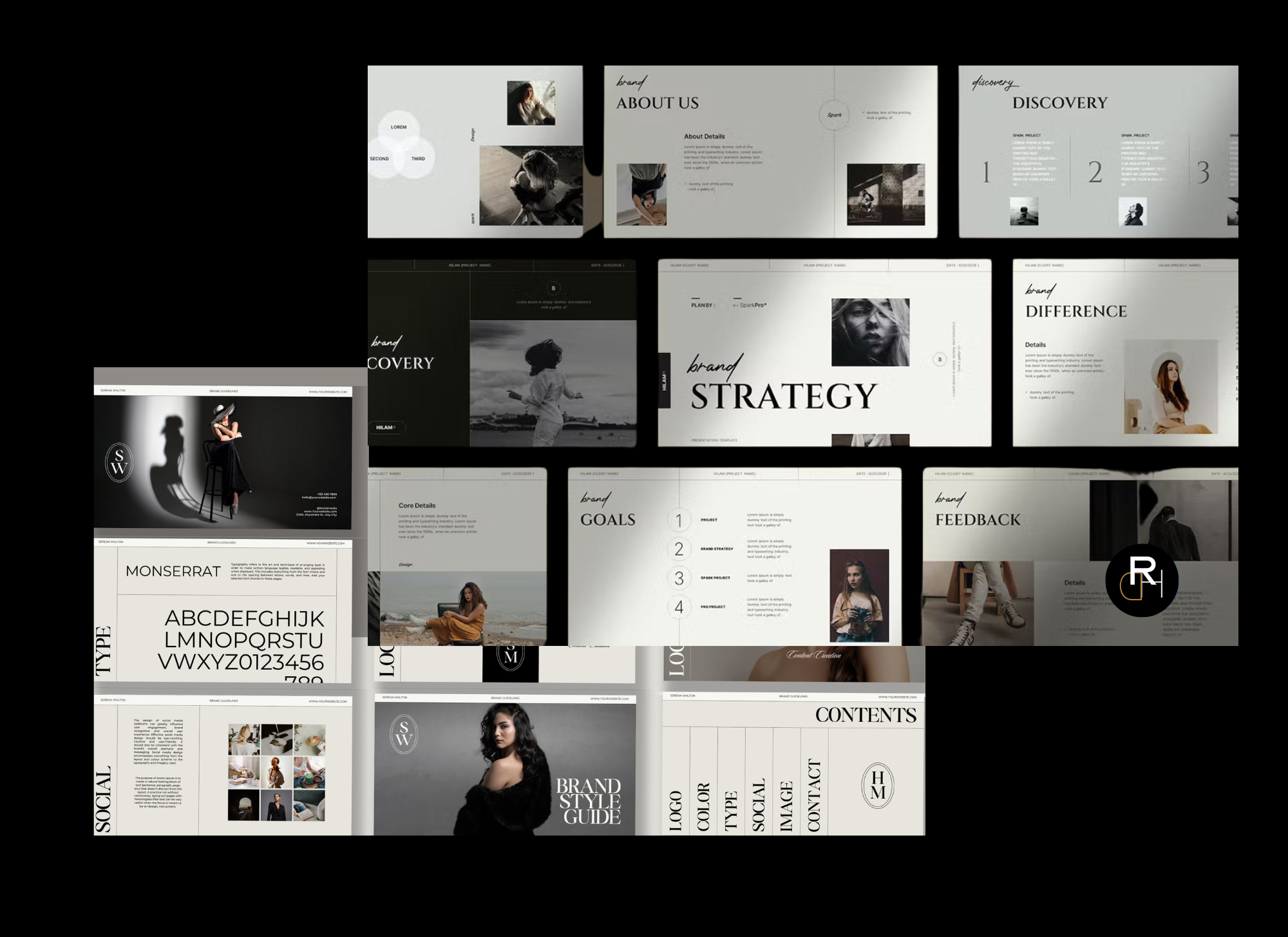 Visual Identity & Brand Strategy Showcase by Raven Design House Visual Identity & Brand Strategy Showcase by Raven Design House